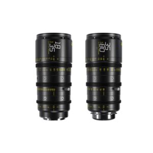 DZOFILM Catta Ace FF 18-35/35-80mm T2.9 =Cine 2-Lens Bundle (PL/EF, Black)
