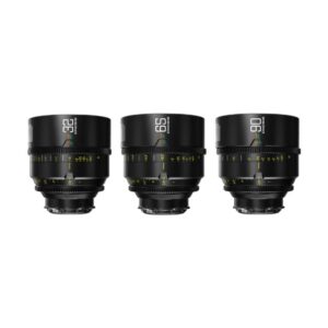 DZOFILM 32, 65, 90mm T2.8 Gnosis Macro Prime =3-Lens Kit (LPL with PL & EF Mounts)