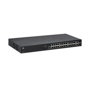 EtherWAN Managed 24-port Gigabit PoE +2-port =