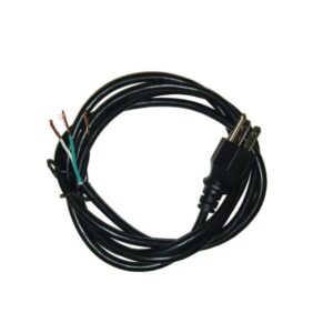 EtherWAN 6' Power Cord (18AWG / 3C =
Unshielded, NEMA 5-15P Plug, ROJ 2 5/8" =
Stripped)
