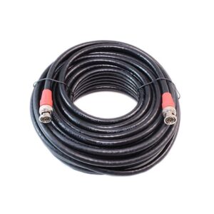 Genustech 50' 12G-SDI UHD (8K) BNC Coax Cable =
(RG6/18AWG Male to Male, Gold Pin)