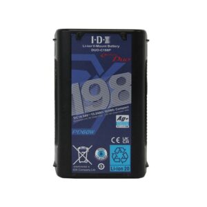 IDX Li-ion High Load V-Mount Battery with 2x =